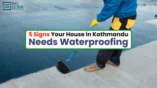 waterproofing in kathmandu by skillsewa