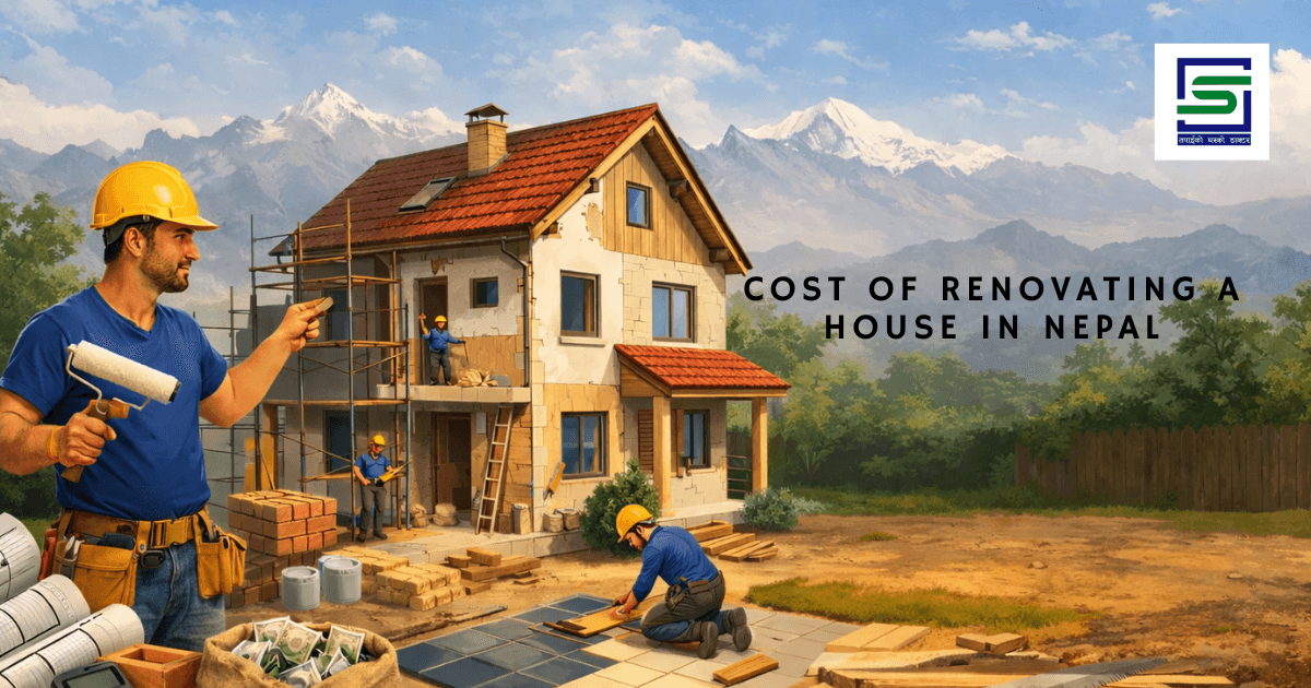 cost of renovating a house in nepal