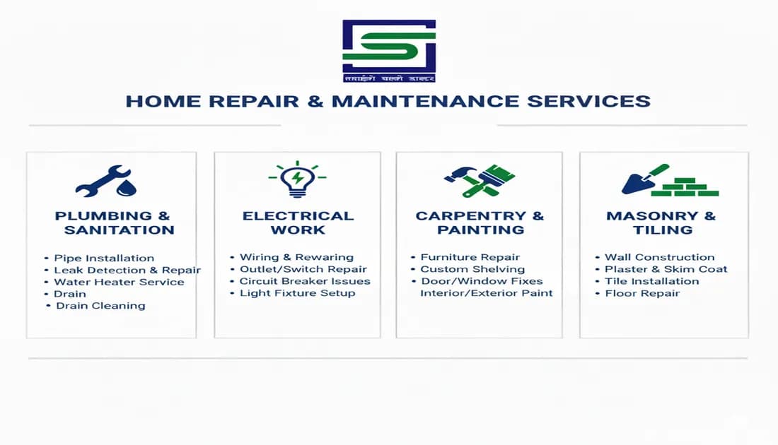 home repair and maintenance services in kathmandu nepal