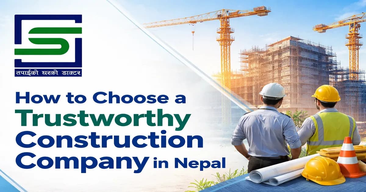 how to choose a trustworthy construction company in nepal